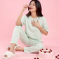 Morning Haze - Cotton Lounge Night Suit