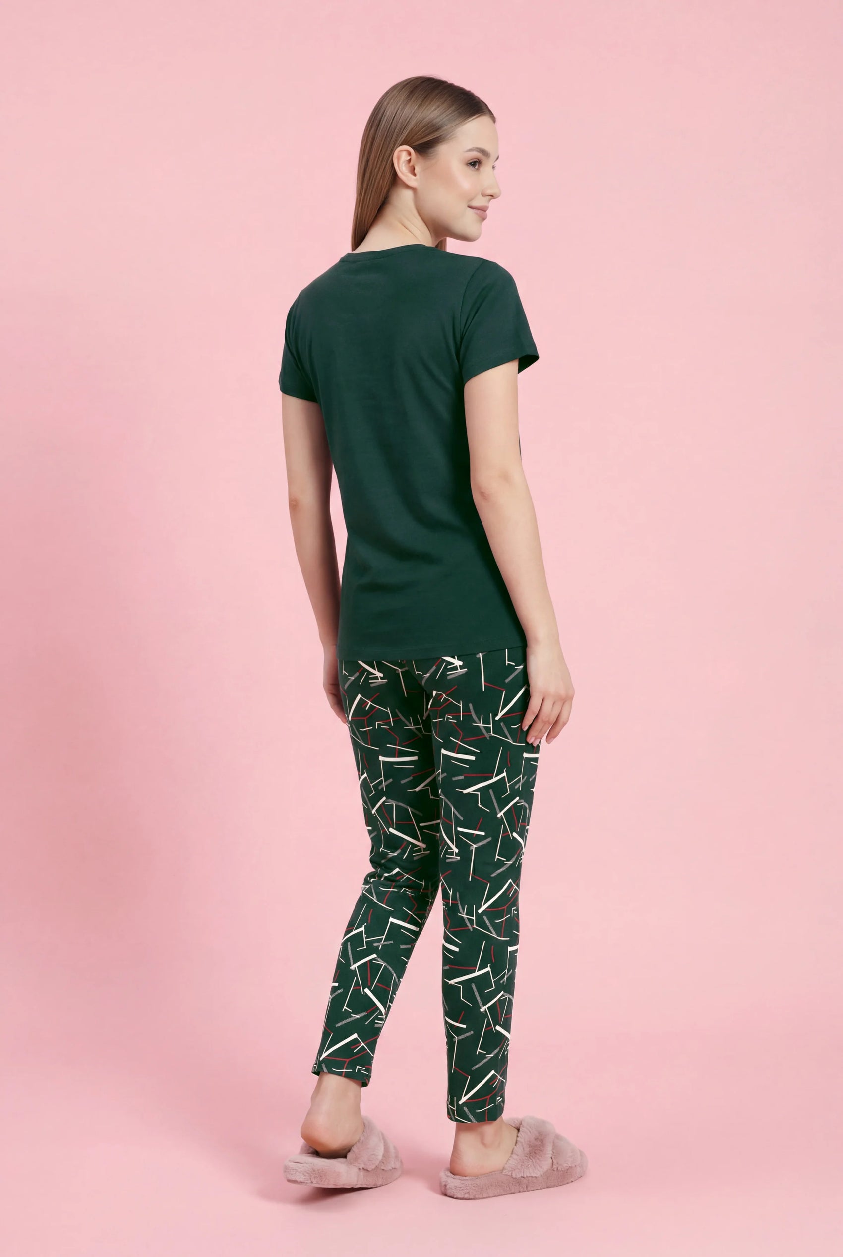 Lazy Nights - Cotton Lounge Night Suit