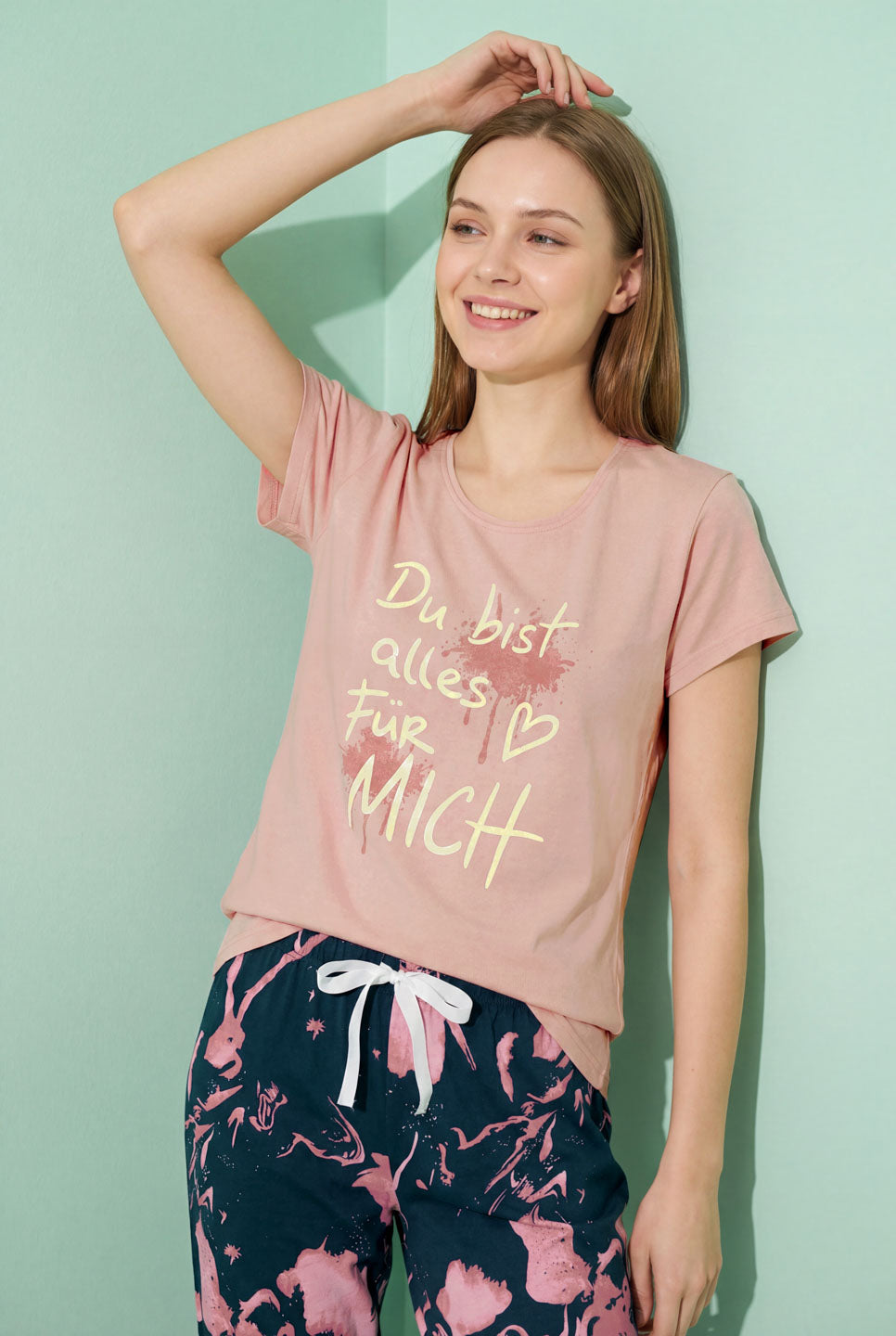 You are Everything -  Cotton Lounge Night Suit