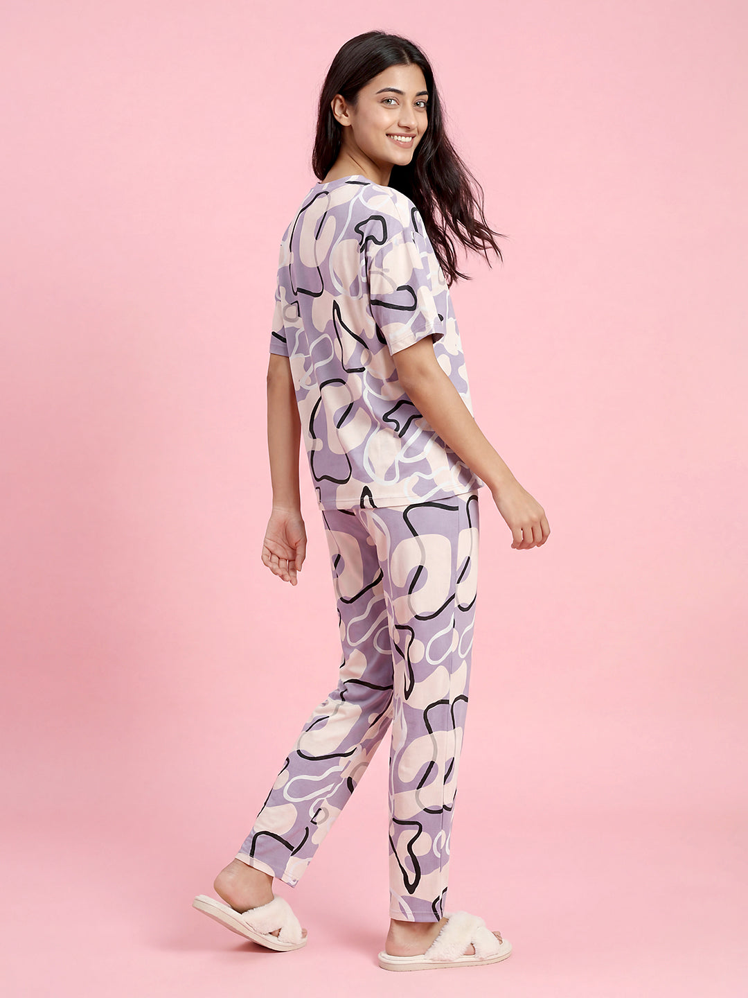 Soft Motion - Cotton Lounge Night Suit