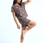 Floral Mist – Cotton Lounge Night Suit