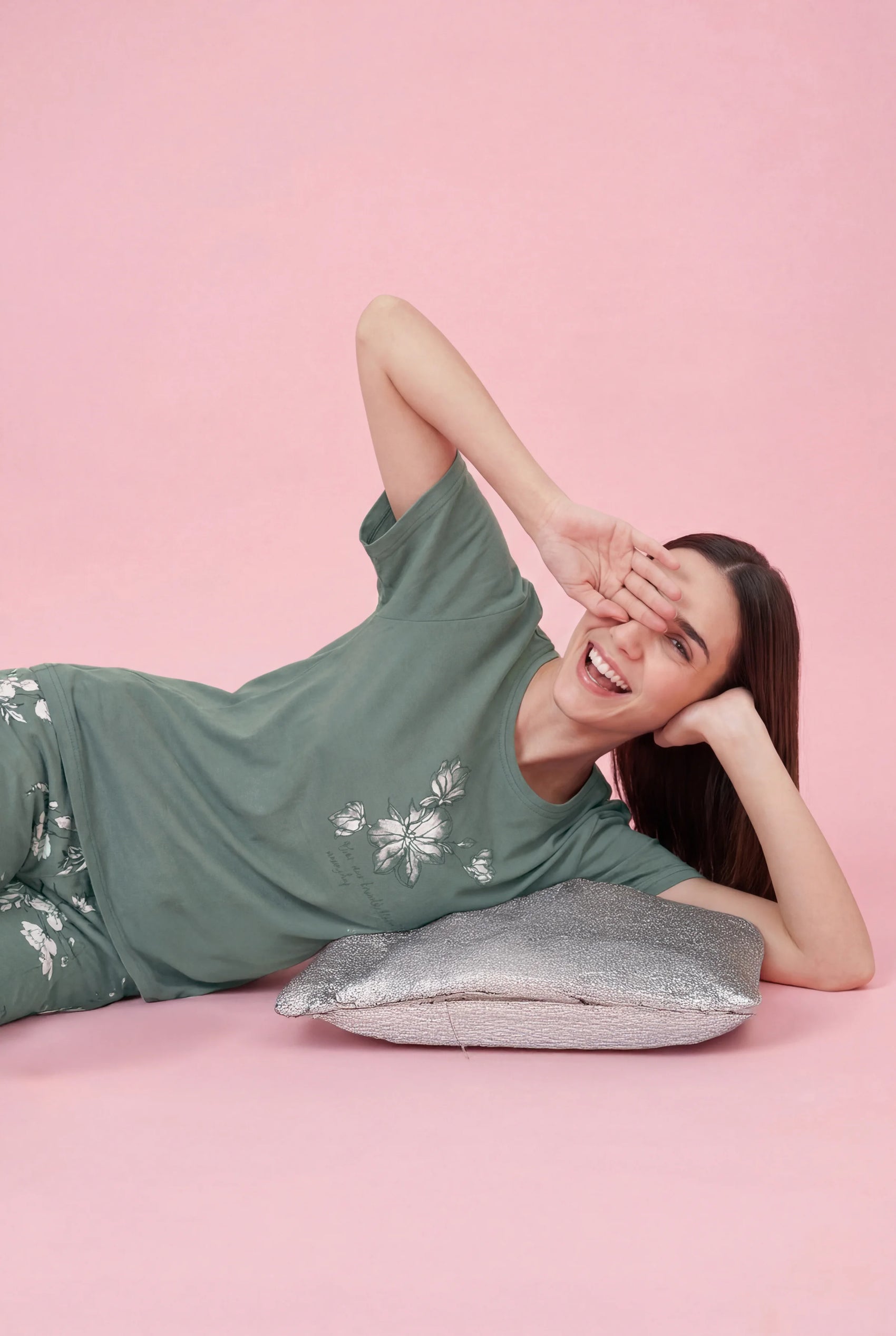 Beautiful Inside Out - Cotton Lounge Night Suit