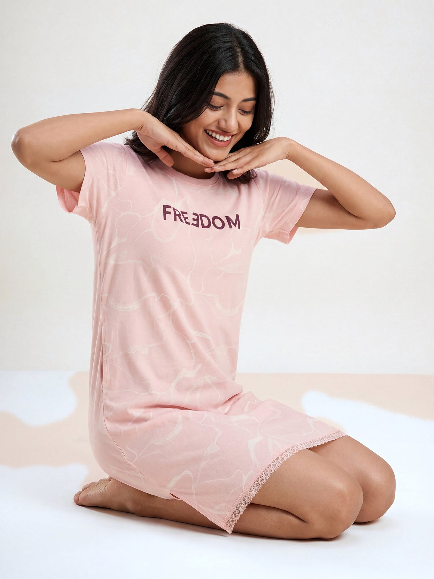 Freedom – Cotton Short Nighty