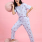 Wild Garden - Cotton Lounge Night Suit