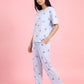 Wild Garden - Cotton Lounge Night Suit