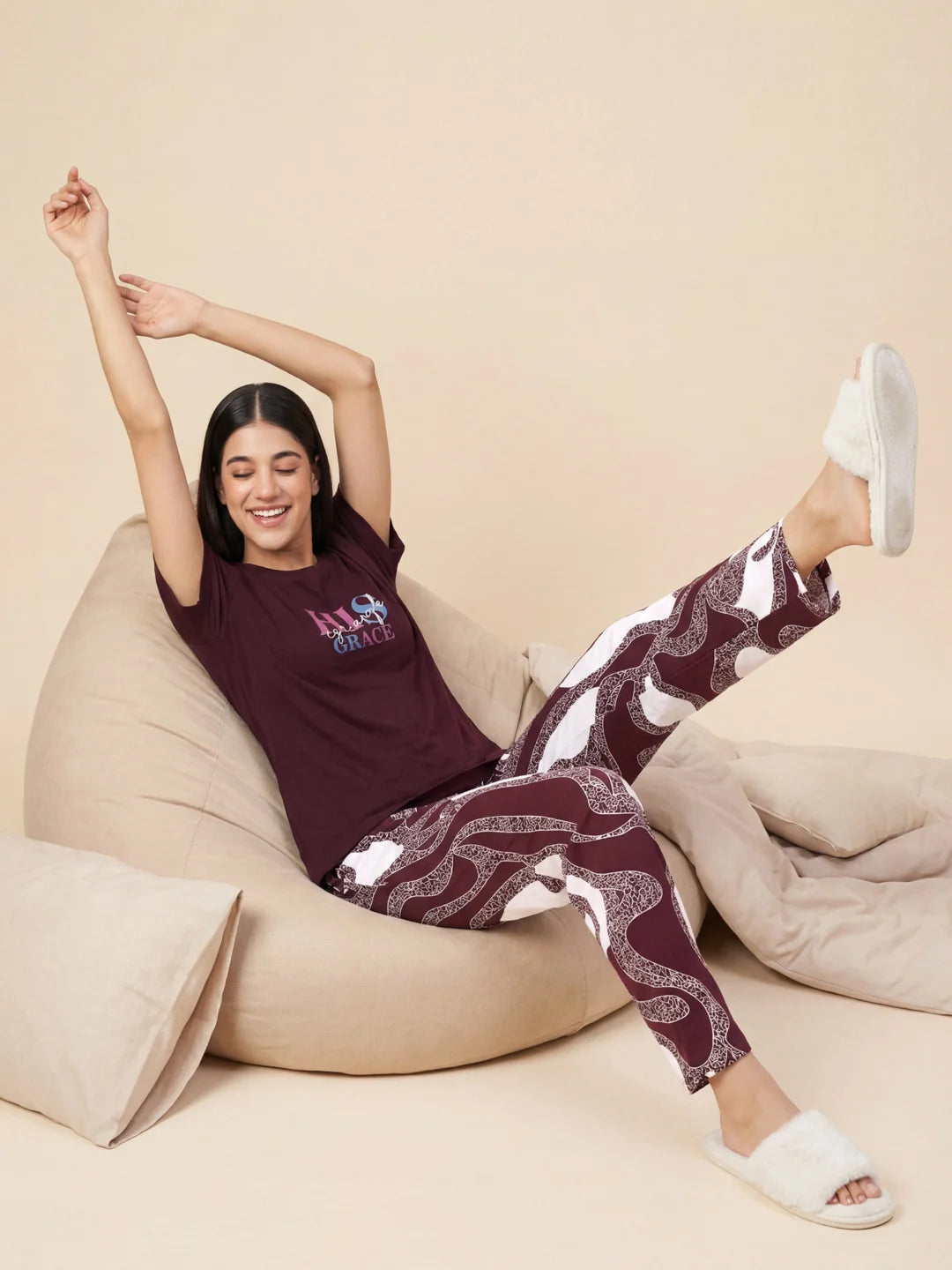 His Grace - Pure Cotton Night Suit