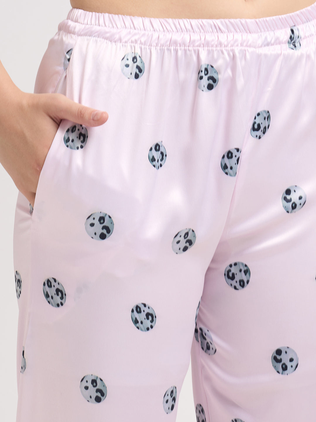 Cute Muse - Silky Lounge Night Suit