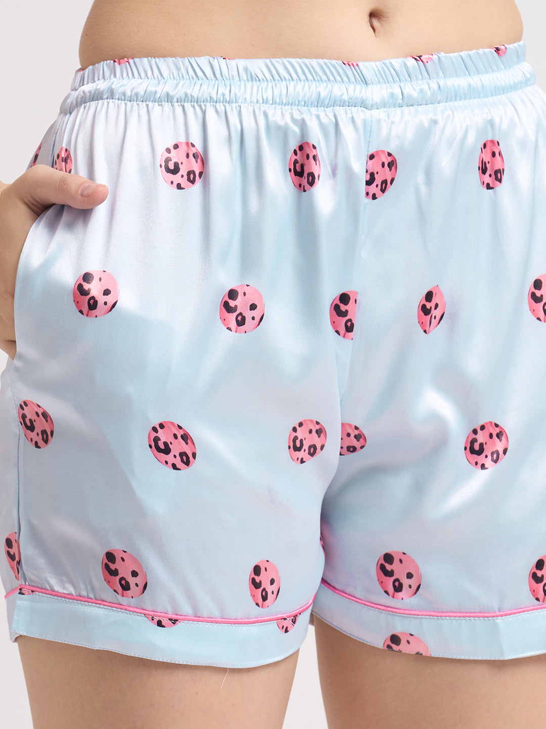 Cute Muse - Silky Lounge Night Suit