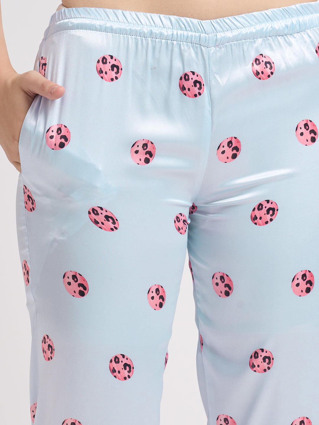 Cute Muse - Silky Lounge Night Suit