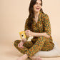 Flower Shower - Silky Lounge Night Suit