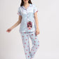 Cute Muse - Silky Lounge Night Suit