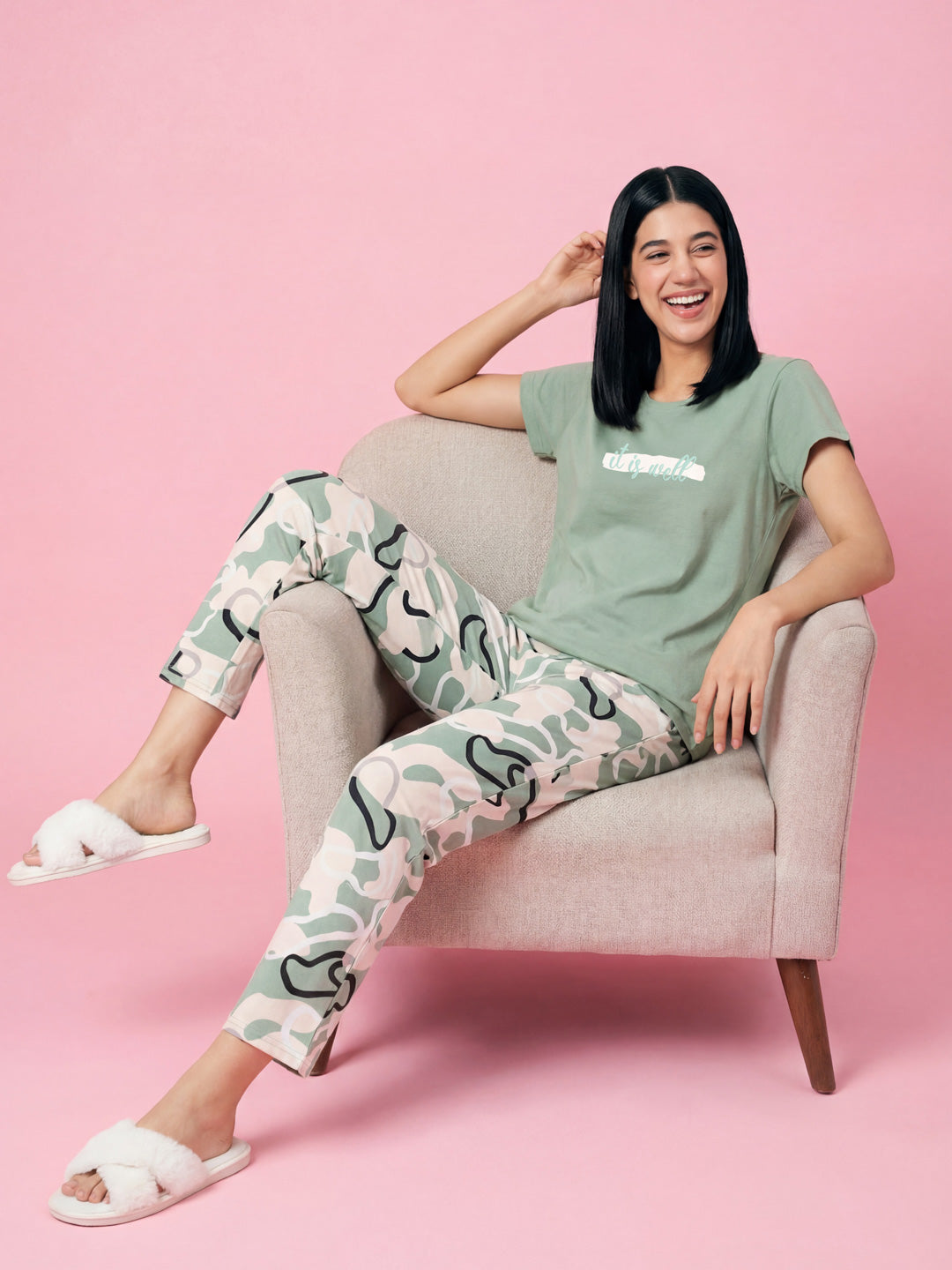 It is well - Pure Cotton Night Suit