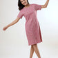 Mauve Bloom – Cotton Short Nighty