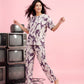 Velvet Night - Cotton Lounge Night Suit