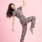 Cherry Mist - Cotton Lounge Night Suit