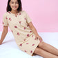 Rose Mist – Cotton Short Nighty