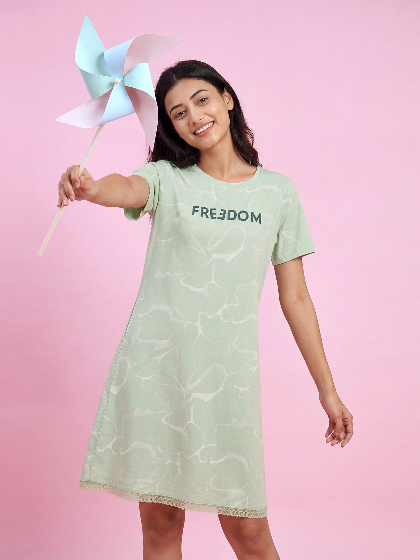 Freedom – Cotton Short Nighty