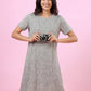 Mauve Bloom – Cotton Short Nighty