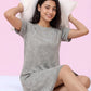 Mauve Bloom – Cotton Short Nighty