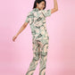 Lavender Drift – Cotton Lounge Night Suit