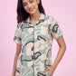 Lavender Drift – Cotton Lounge Night Suit