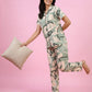 Lavender Drift – Cotton Lounge Night Suit