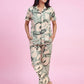 Lavender Drift – Cotton Lounge Night Suit