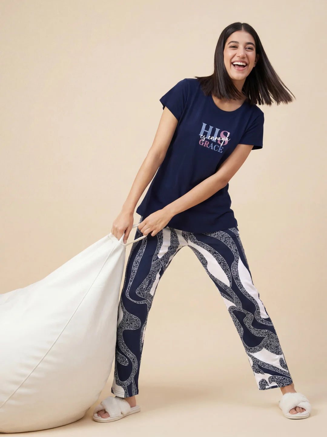 His Grace - Pure Cotton Night Suit