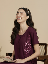 Alpine - Comfort-Rich Maxi Nightwear