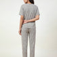 Rosé Bloom - Cotton Lounge Night Suit