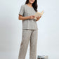 Rosé Bloom - Cotton Lounge Night Suit