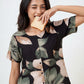 Tropical Dusk – Cotton Lounge Night Suit