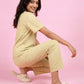 Citrus Whim - Cotton Lounge Night Suit