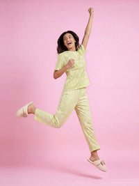 Blush Daydream - Cotton Lounge Night Suit