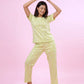 Blush Daydream - Cotton Lounge Night Suit