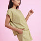 Olive Muse – Cotton Lounge Night Suit