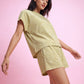 Olive Muse – Cotton Lounge Night Suit
