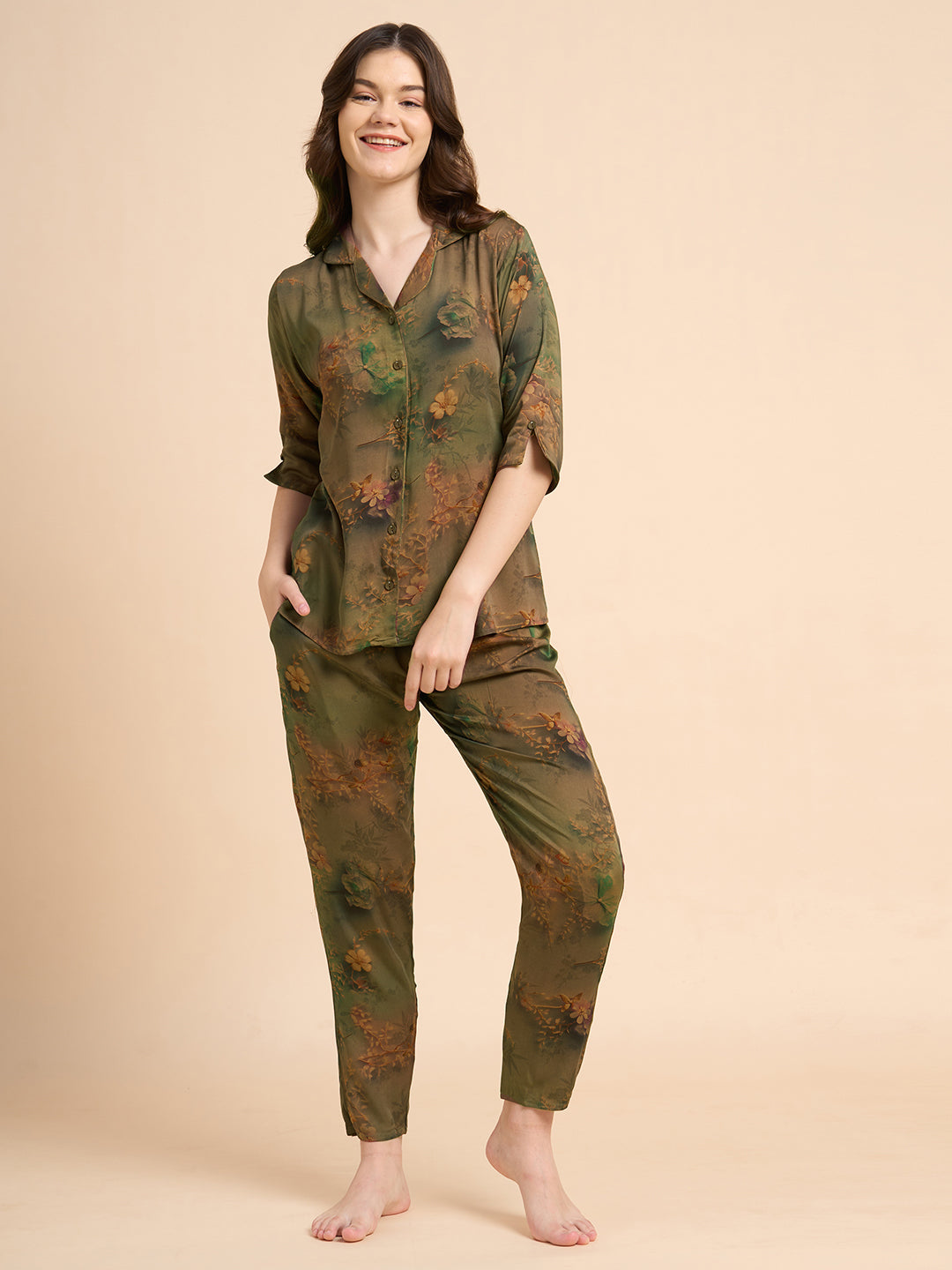 Lucid Night - Silky Lounge Night Suit