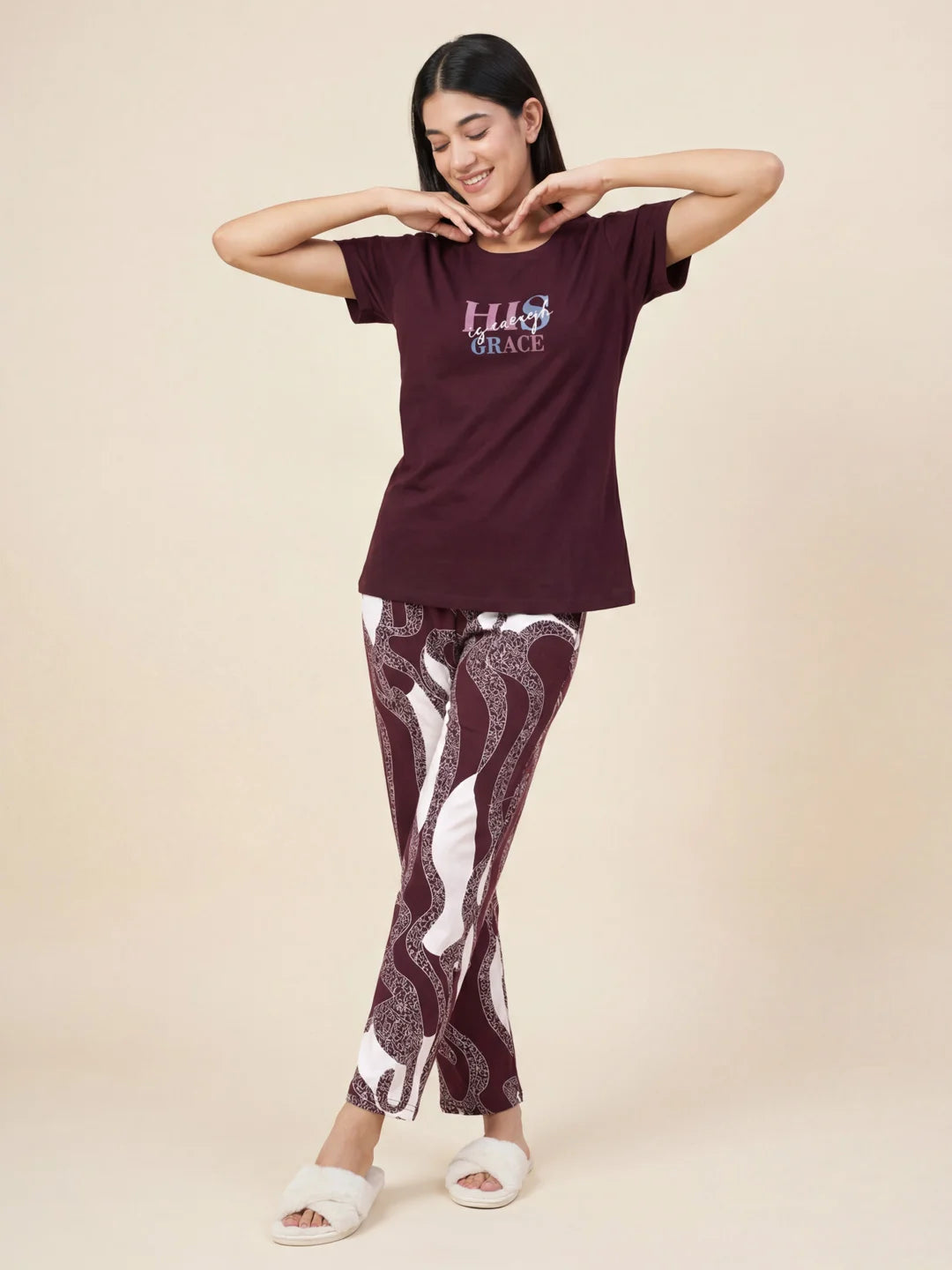 His Grace - Pure Cotton Night Suit