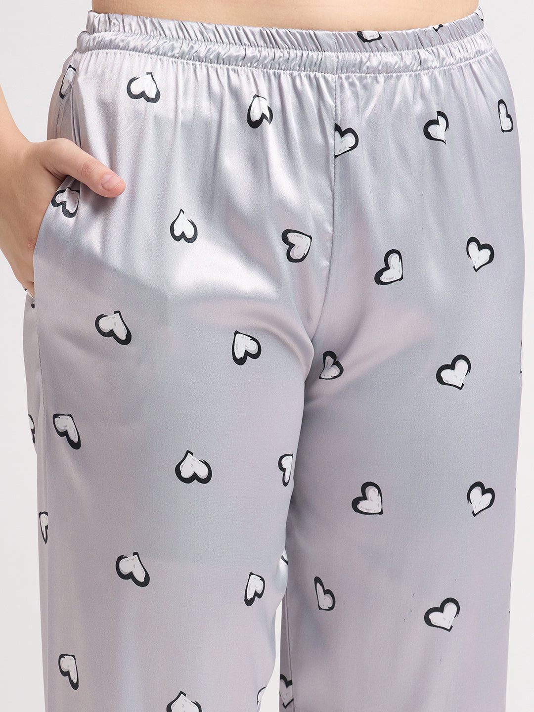 Written in Love - Silky Lounge Night Suit