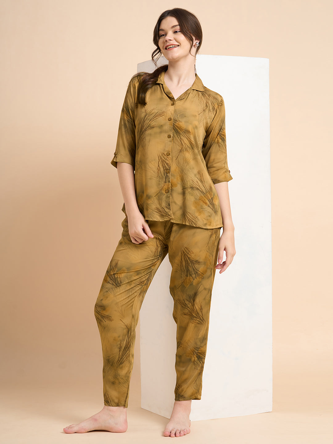 Hazel - Silky Lounge Night Suit