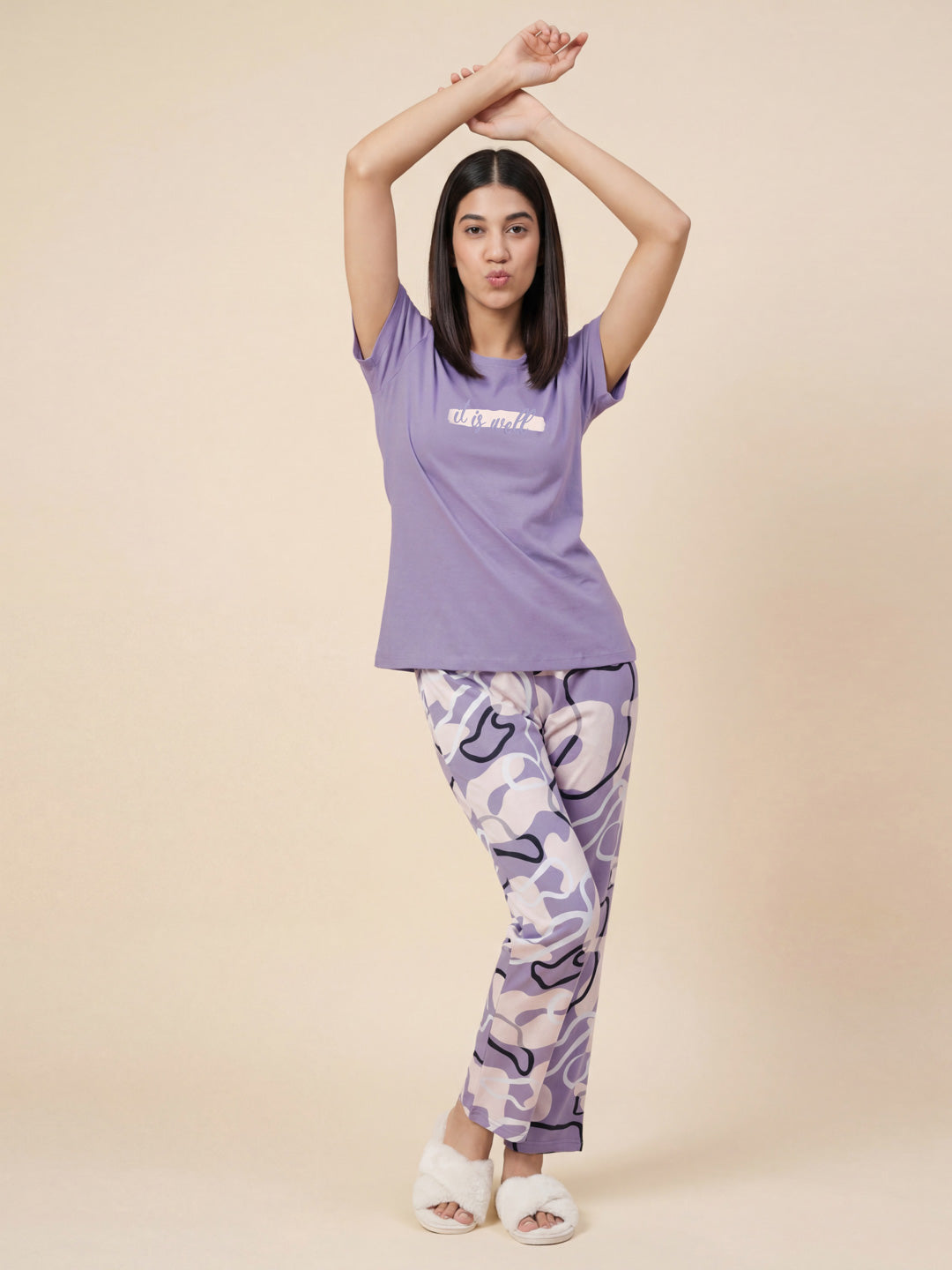 It is well - Pure Cotton Night Suit
