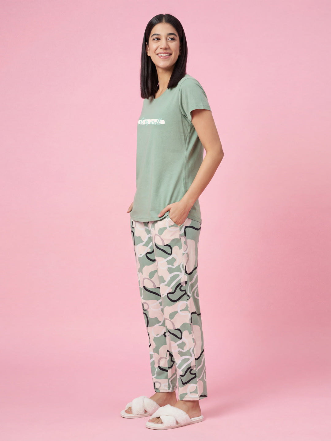 It is well - Pure Cotton Night Suit