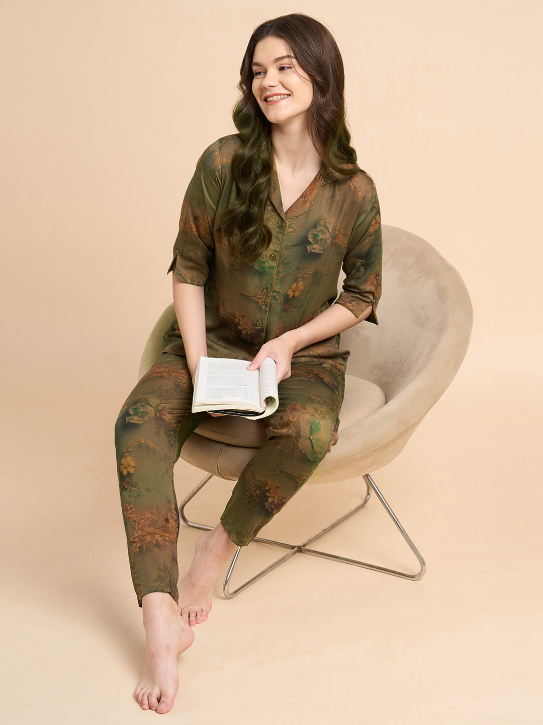 Lucid Night - Silky Lounge Night Suit