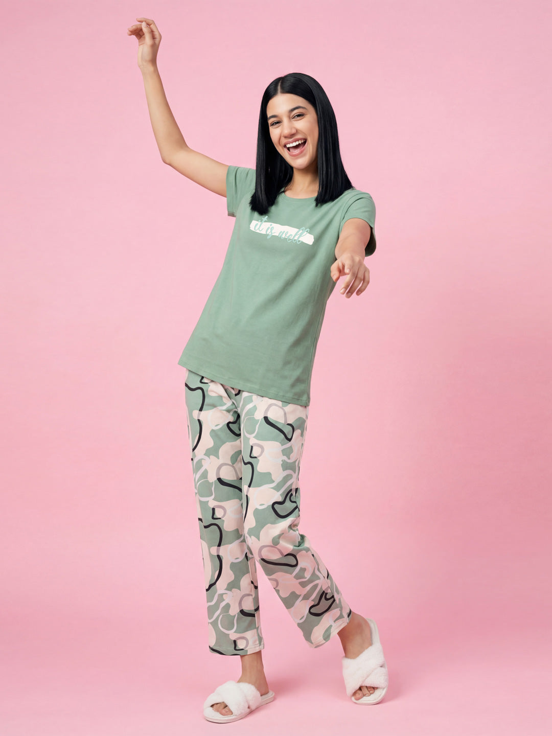 It is well - Pure Cotton Night Suit