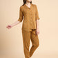 Radiant Night - Silky Lounge Night Suit