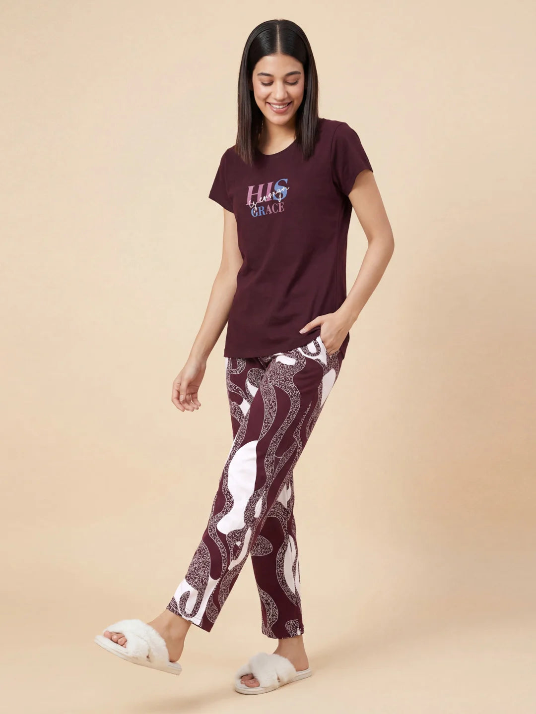 His Grace - Pure Cotton Night Suit