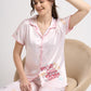 Super Cool Today - Silky Lounge Night Suit