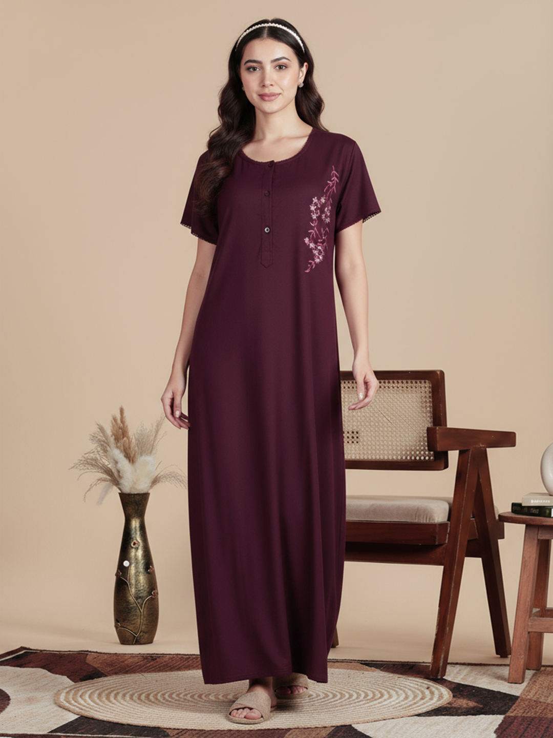 Alpine - Comfort-Rich Maxi Nightwear