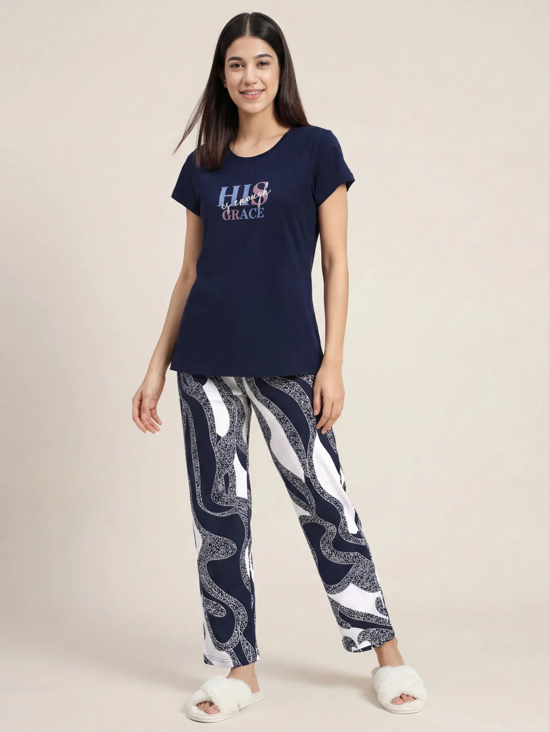 His Grace - Pure Cotton Night Suit